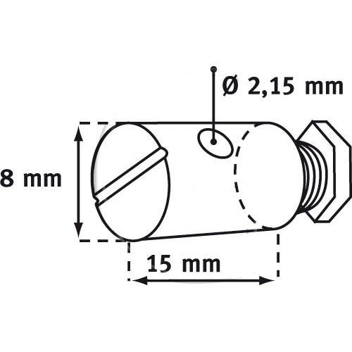 Set 10 buc niplu cablu frana   acceleratie (model 3)