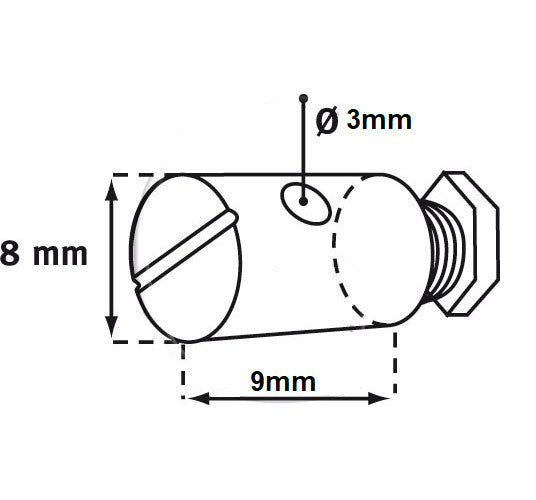 Set 10 buc niplu cablu frana   acceleratie (model 5)