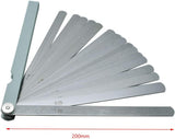 Set 17 lere de precizie, 0.02 - 1.00 mm (20 cm)