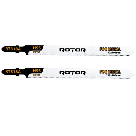 Panze Fierastrau Pendular Metal ROTOR RT318A HSS, set 2 buc, pentru metal