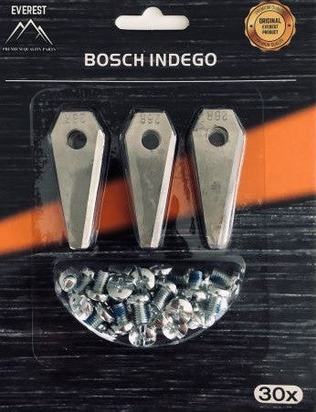 Set 30 buc cutite schimb masina robotizata de tuns gazon Bosch 30