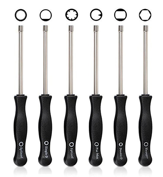 Set 6 surubelnite pentru reglat carburator