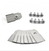 Set 9 buc cutite schimb masina robotizata de tuns gazon Husqvarna (43 mm)