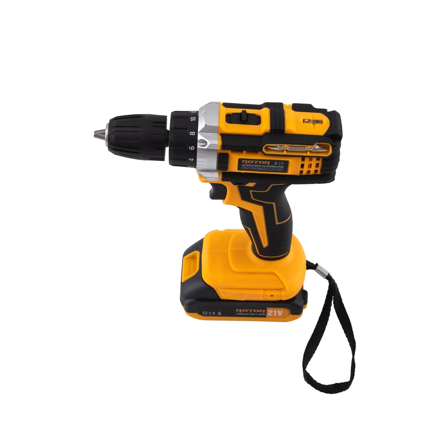 Set Autofiletanta cu Scule ROTOR RSET-AP21, 21V, 1.5Ah, 200W - detaliu 3
