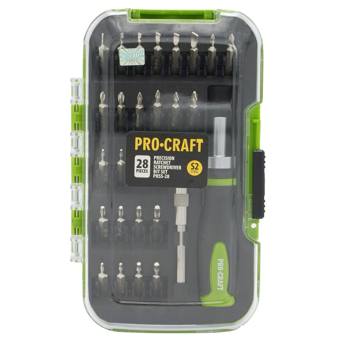 Set Trusa Biti PROCRAFT PRSS-28, 28 piese, biti 4x28 mm