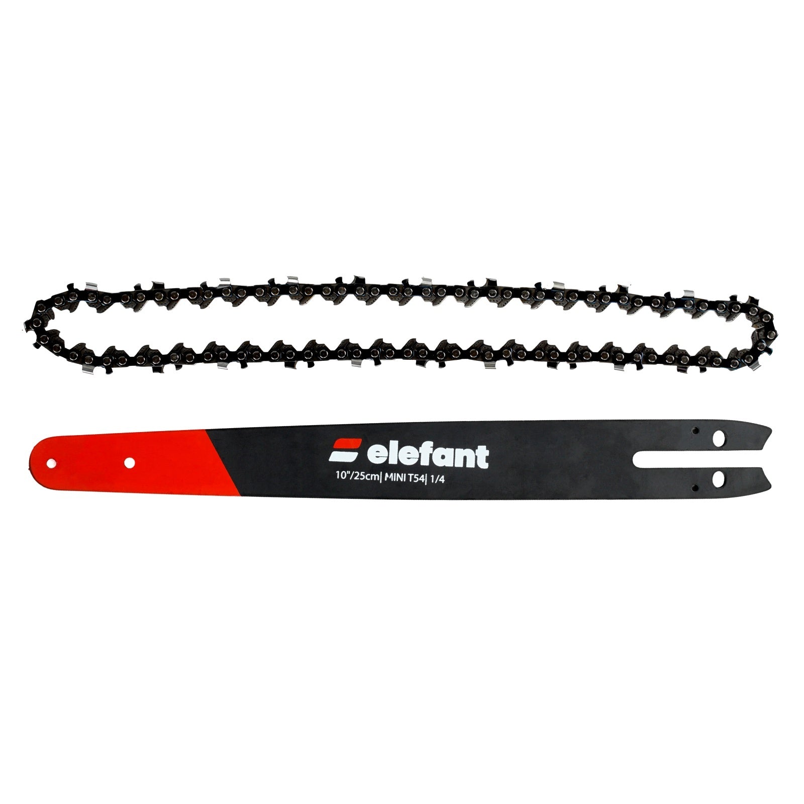 Set lamă + lanț drujbă 10″/25 cm 54T Pas 1/4 1.1 mm ELEFANT