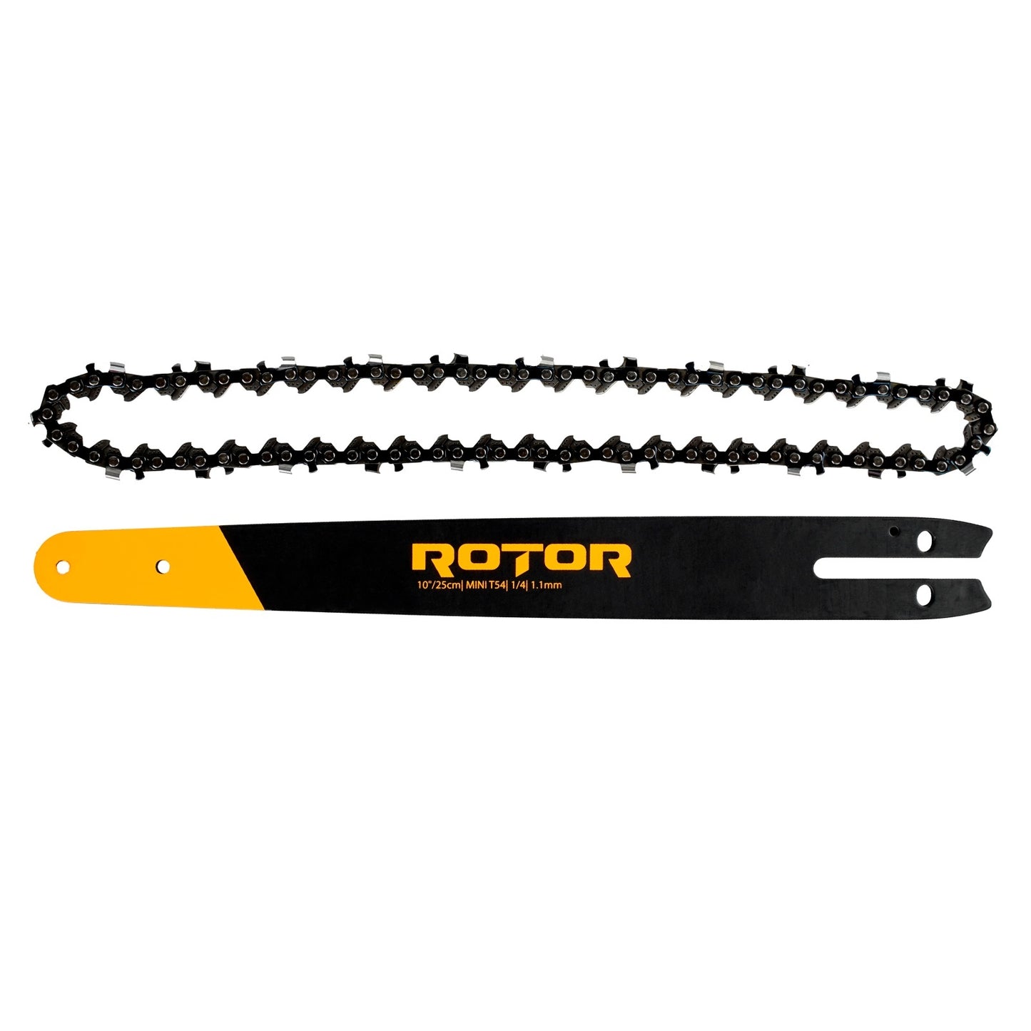 Set lamă + lanț drujbă 10″/25 cm 54T Pas 1/4 1.1 mm ROTOR