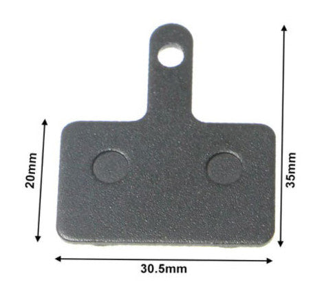 Set placute frana bicicleta   trotineta 01B