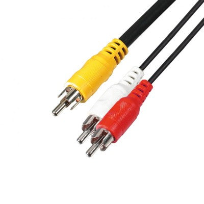 Cablu audio, 3 mufe RCA - 3 mufe RCA, 1,5 m, A 4