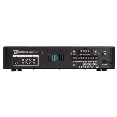 Mixer Amplificator MPA 120BT, 120W, 6 canale, Bluetooth, MP3/USB/SD, FM Radio, pentru difuzoare 100V