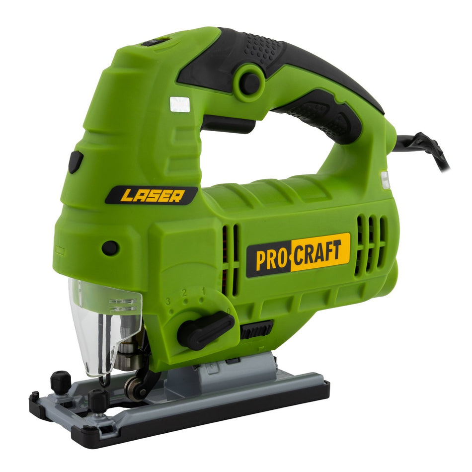 Fierastraul Pendular PROCRAFT ST1300, 800W, Laser, 3000 RPM, Tăiere Lemn până la 100mm, 0-45° Unghi Reglabil