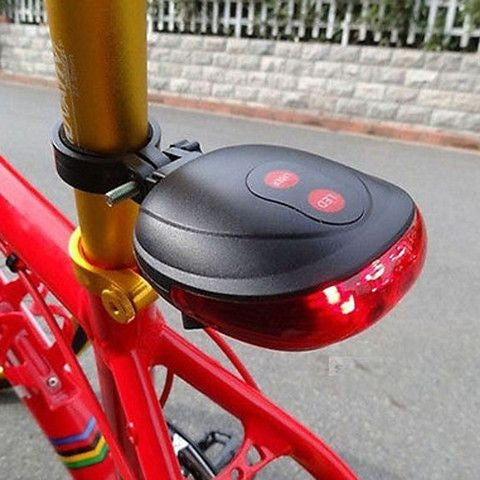 Stop bicicleta cu proiectie laser