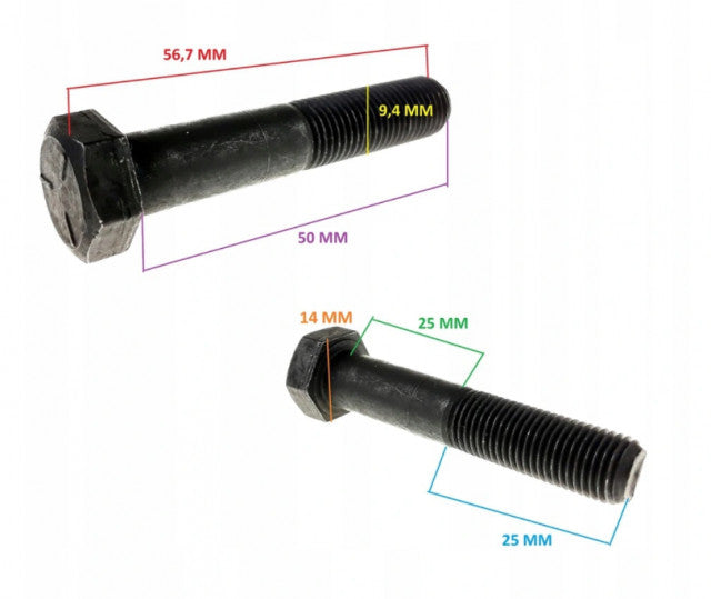 Surub cutit masina tuns gazon 50mm