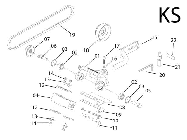 Surub decojitor busteni drujba standard (KS.05) (buc)