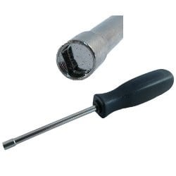 Surubelnita pentru reglat carburator (forma literei   D  )