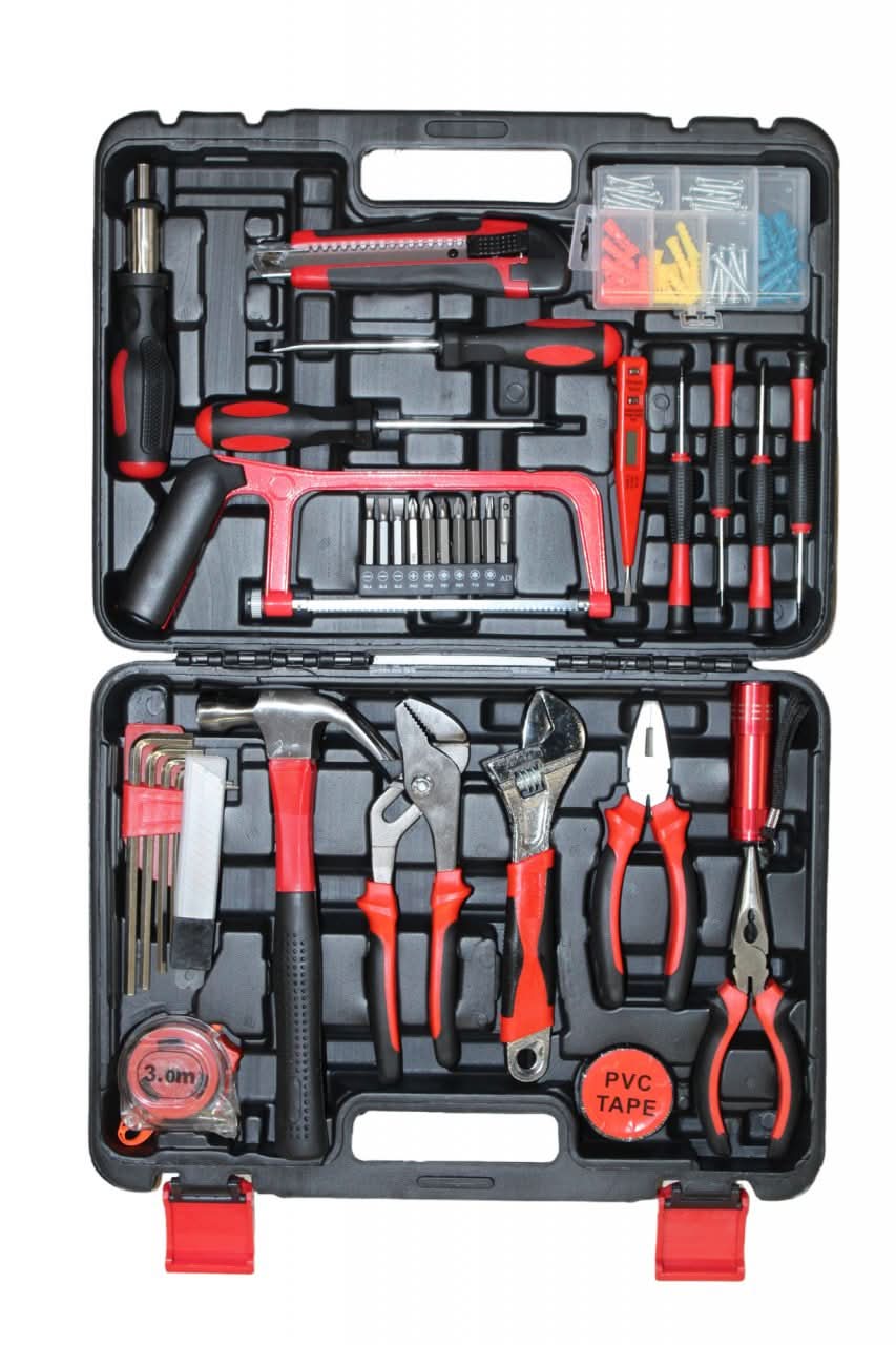 Set scule TOTAL THKTHP1012, 101 piese, masina gaurit 650W, trusa