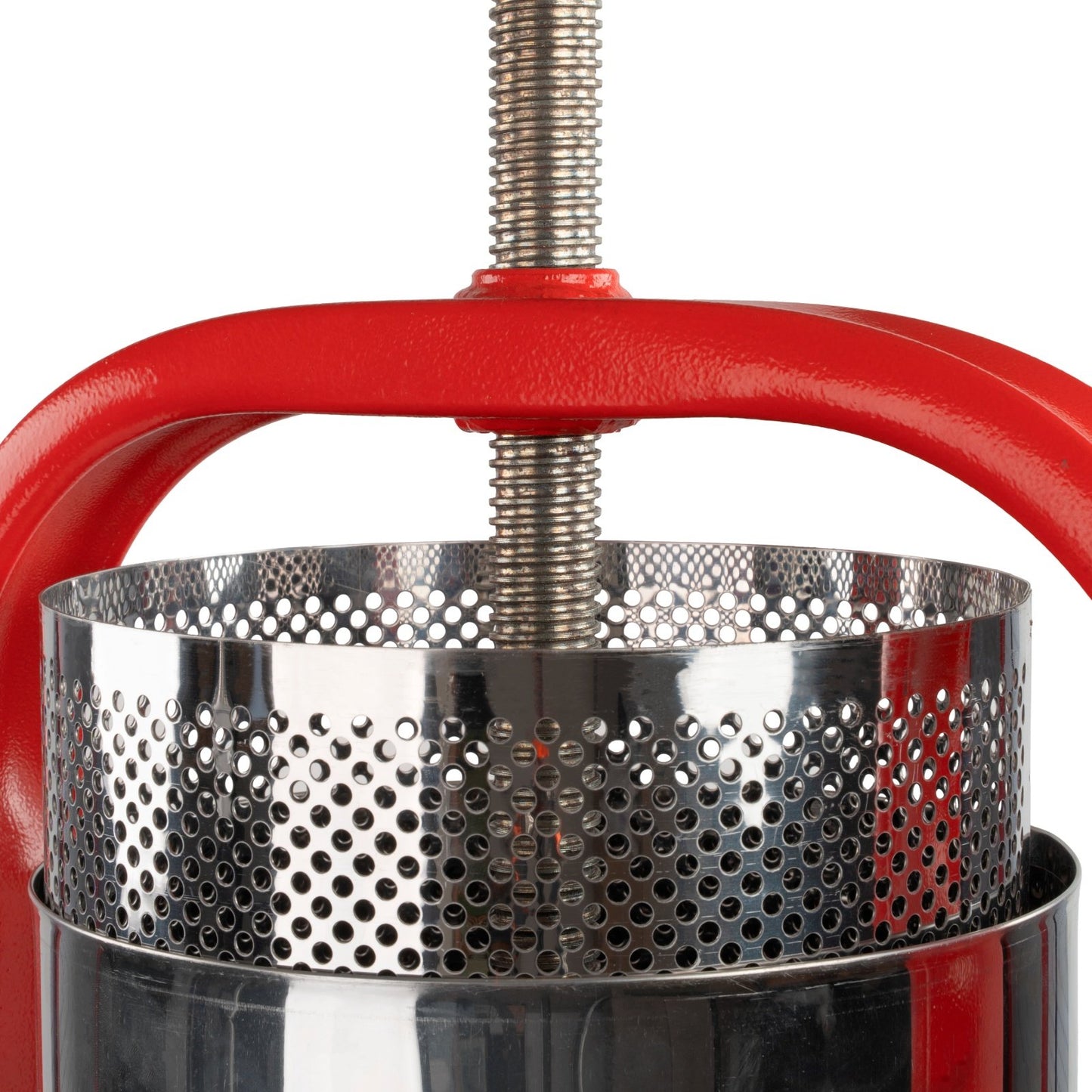 Teasc struguri inox DIONIS 25L, presare manuala, incarcare 18 kg, sac tescovina inclus