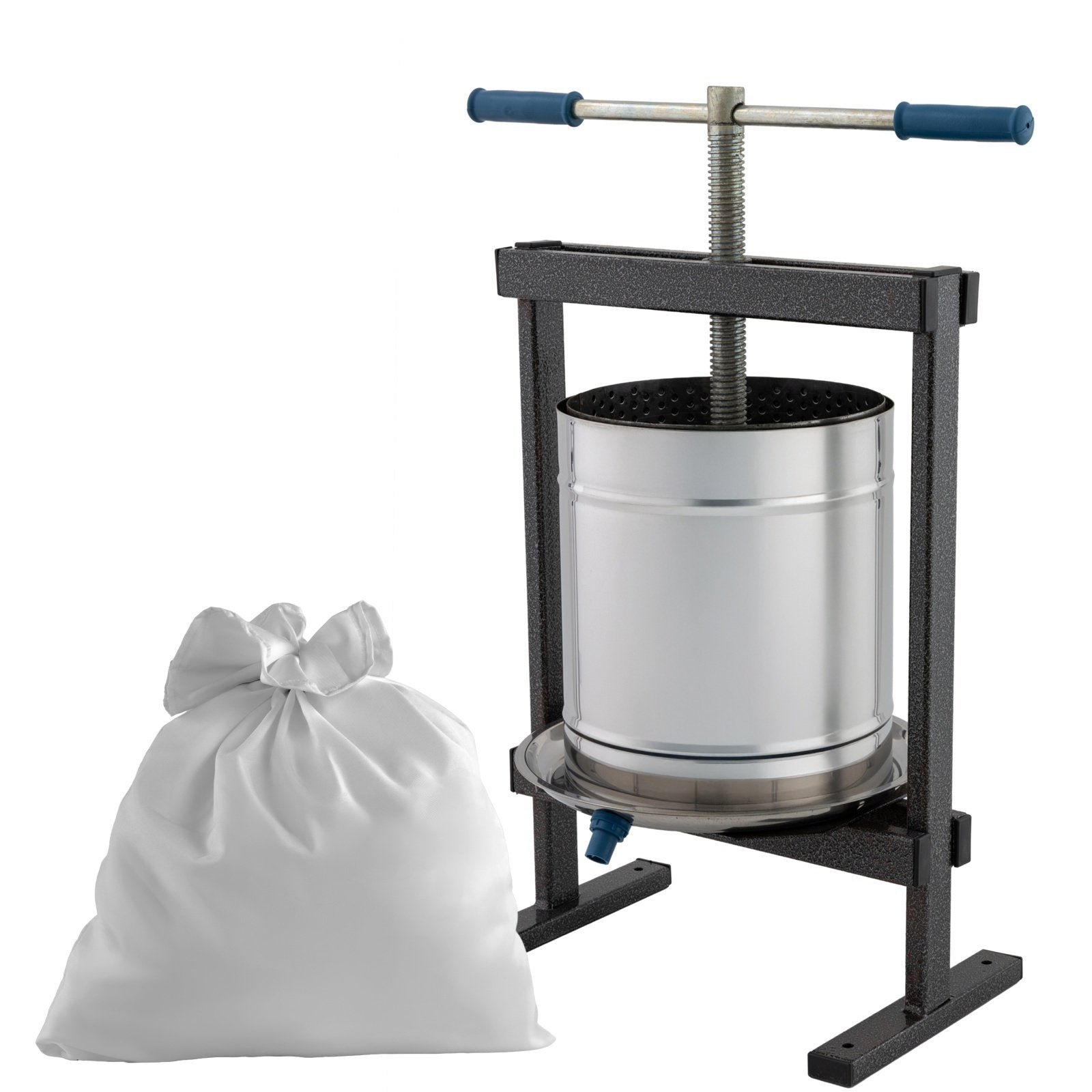 Teasc inox VILEN 15L, mecanic cu surub, pentru fructe si legume, presare la rece