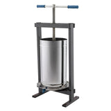 Teasc manual inox Vilen 25L cu sac tescovina, 600x400x280 mm, pentru struguri si fructe moi