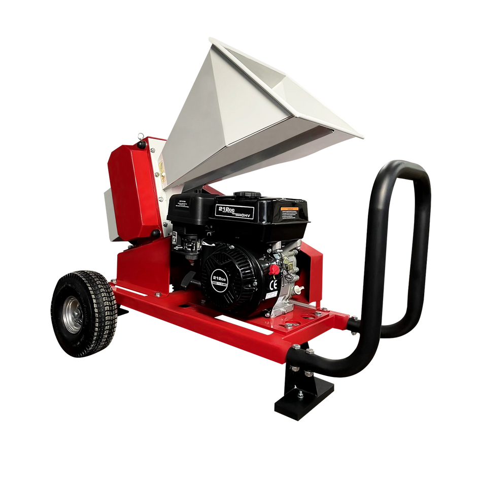 Tocator crengi ZEP DE-60G, motor benzina 7CP, capacitate 2 m³/h, diametru crengi 60 mm