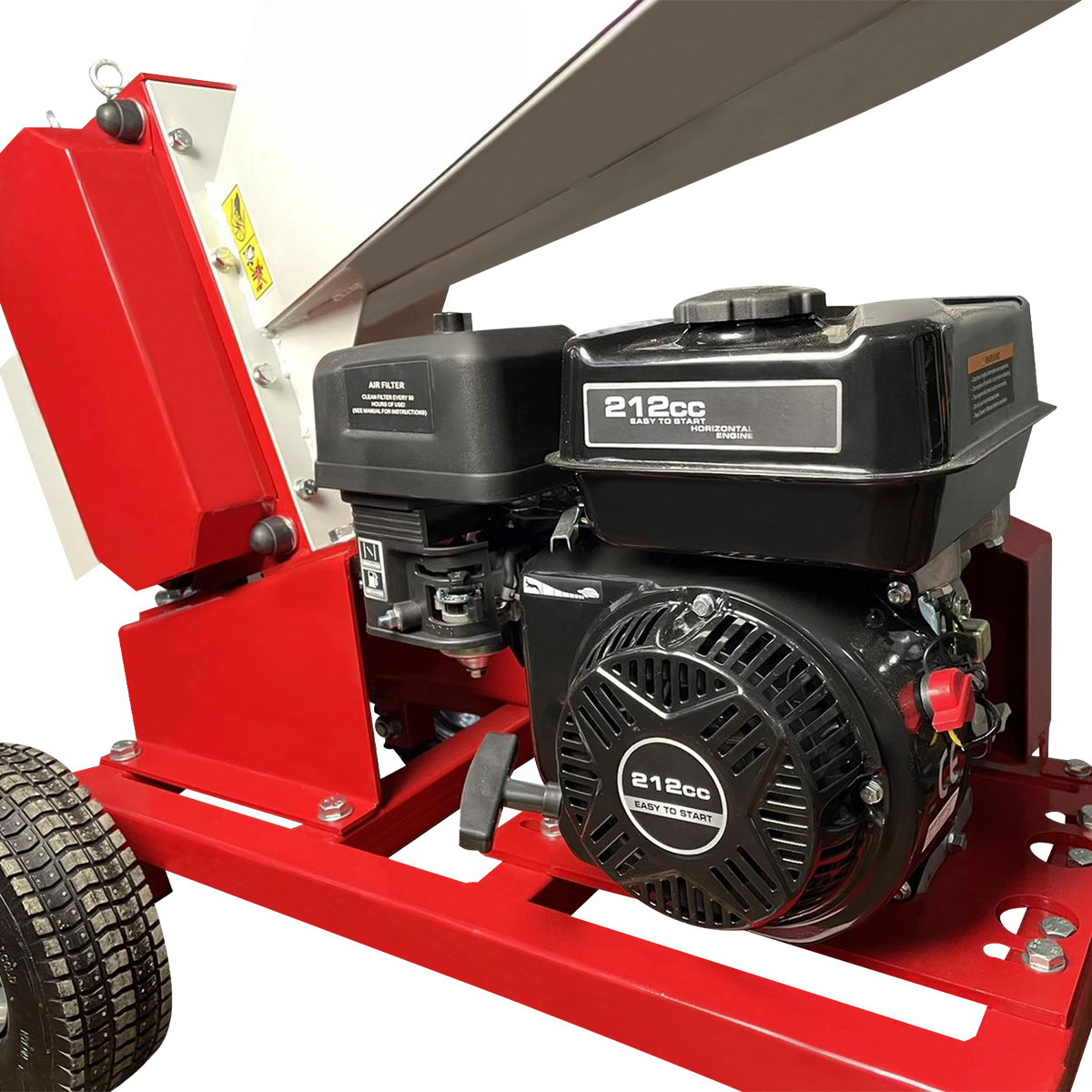 Tocator crengi ZEP DE-60G, motor benzina 7CP, capacitate 2 m³/h, diametru crengi 60 mm