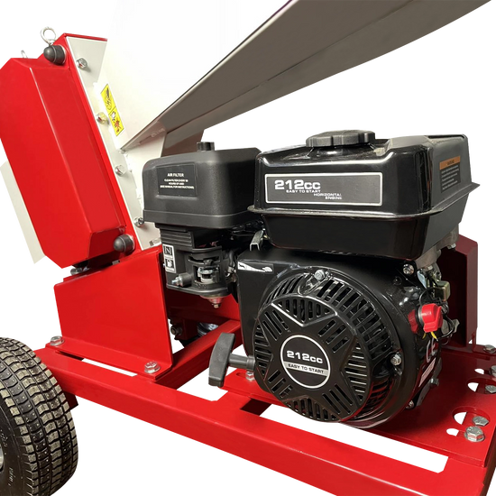 Tocator crengi ZEP DE-60G, motor benzina 7CP, capacitate 2 m³/h, diametru crengi 60 mm