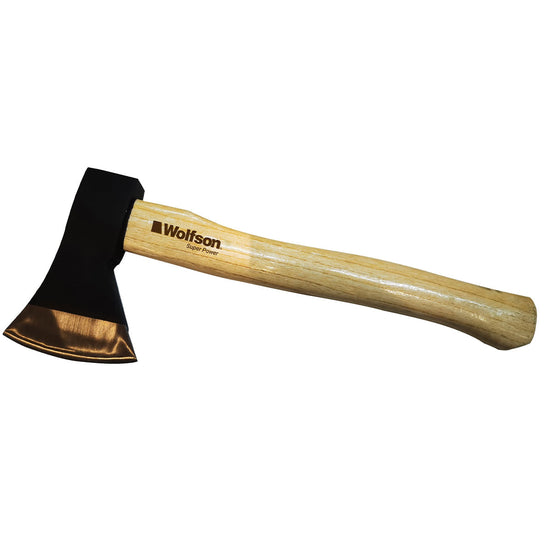 Toporisca Wolfson 600 g, 360 mm, maner lemn