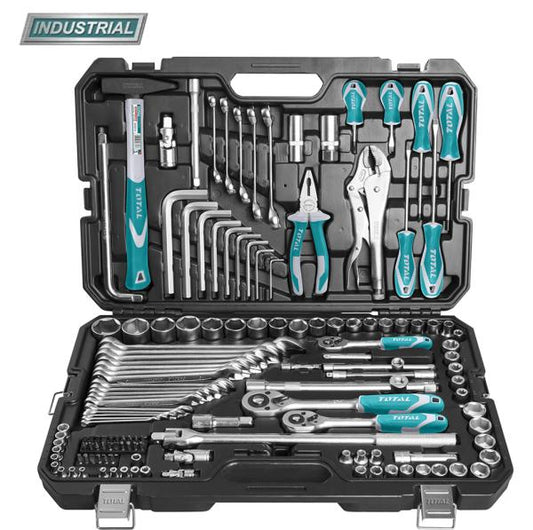 Trusa de scule TOTAL Industrial 142 piese