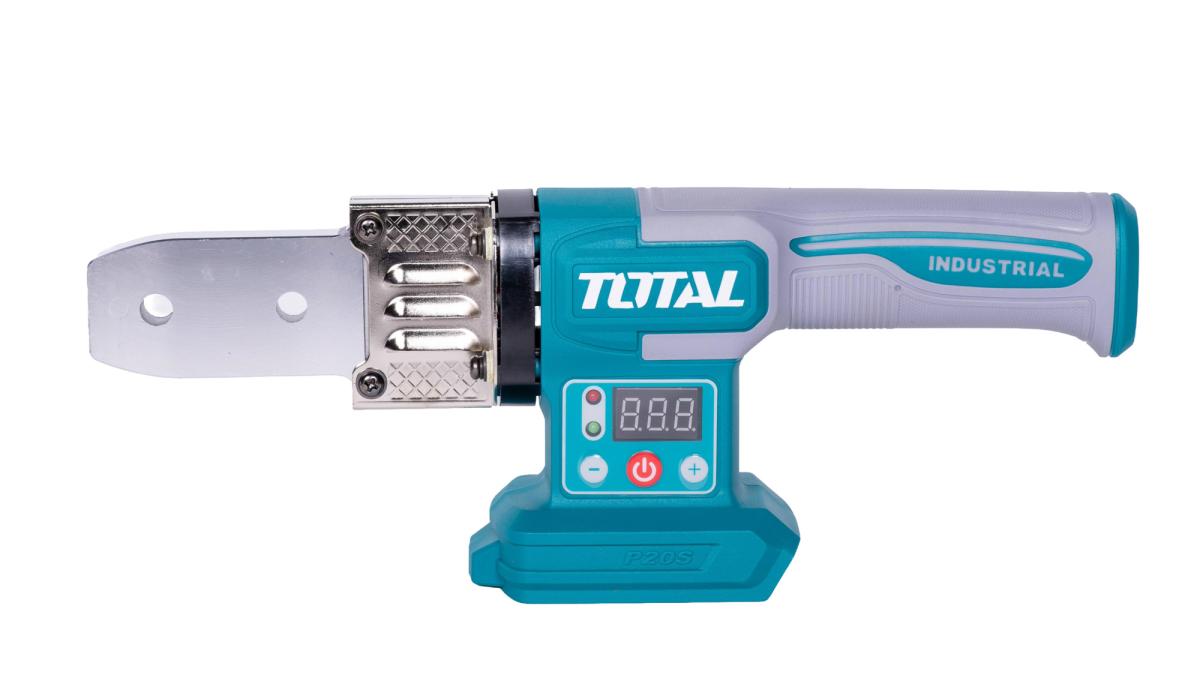 Aparat sudura tevi PPR TOTAL 20V, termofuziune portabila, fara acumulator si incarcator