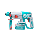 Ciocan rotopercutor TOTAL 20V, 2.5 J, brushless, SDS Plus, 2 acumulatori 4.0Ah, incarcator inclus