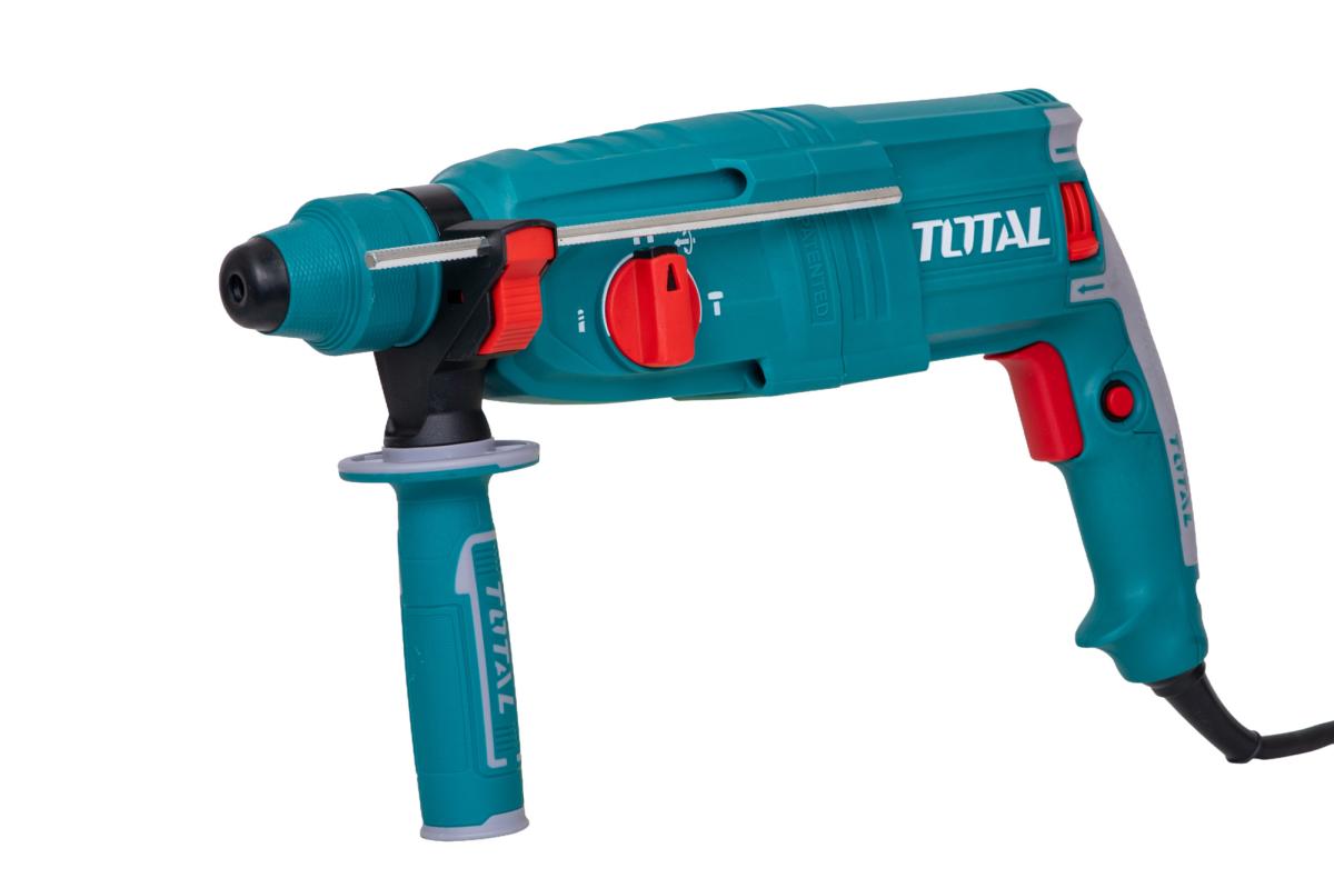 Ciocan rotopercutor profesional TOTAL 800W, 2.5J, SDS+, 26mm