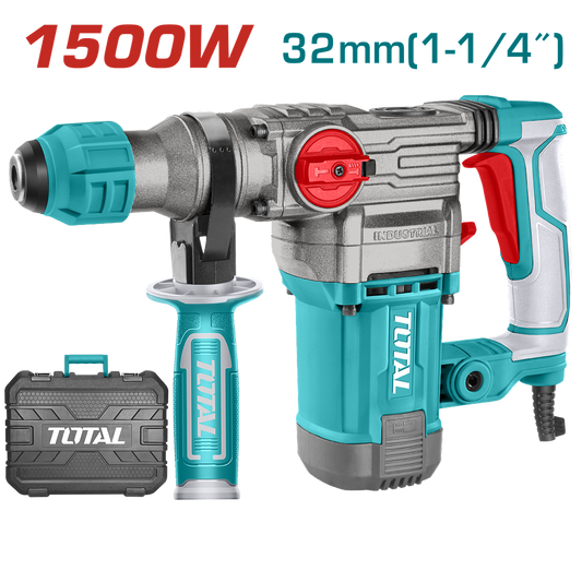 Ciocan rotopercutor TOTAL 1500W, 5.5J, SDS Plus – INDUSTRIAL