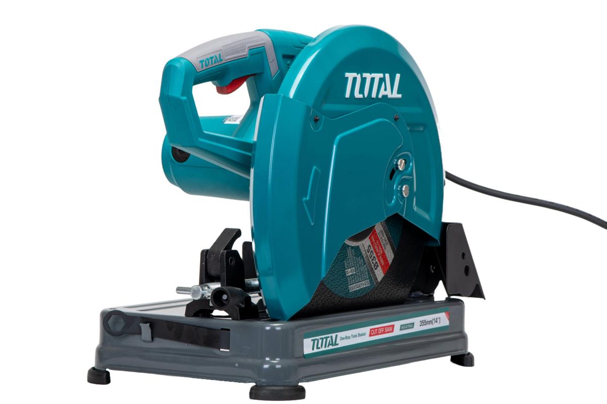 Circular de banc pentru metal TOTAL 355mm, 2400W, 3900rpm, taiere la 45°