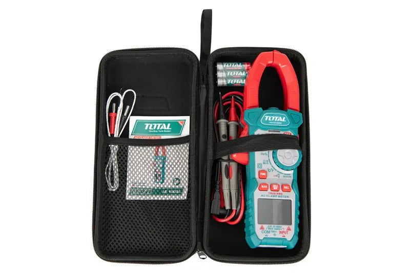 Clampmetru digital profesional Total AC DC, 1000A, 1000V, cleste ampermetric