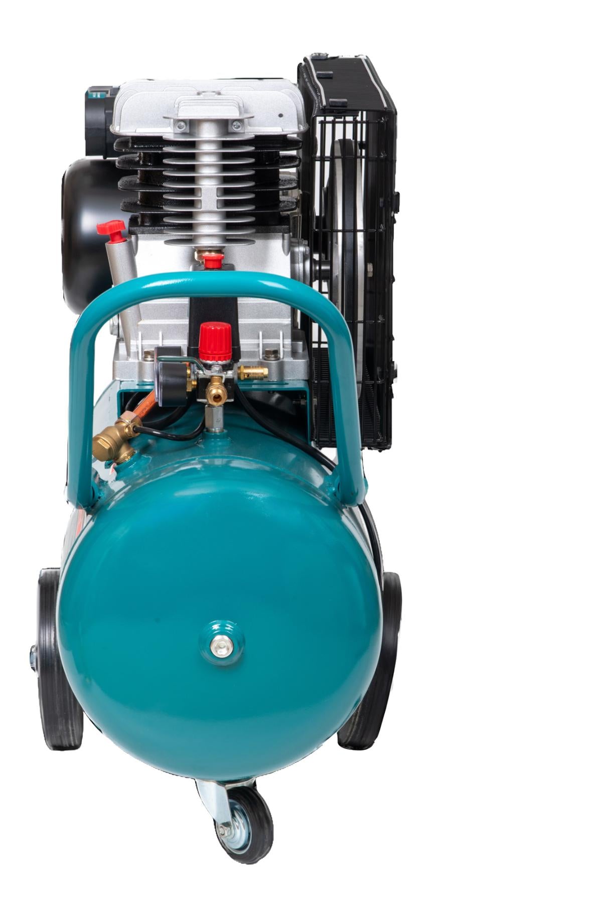 Compresor aer TOTAL Industrial cu ulei 2200W 3CP, rezervor 50L, 8 bar, transmisie curea