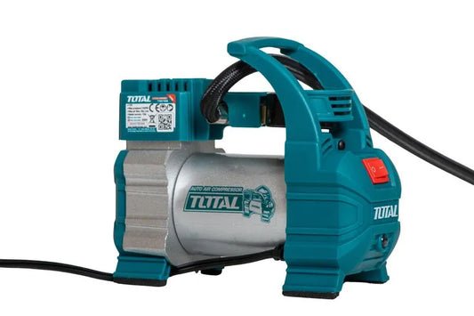Compresor auto TOTAL 12V pentru anvelope, 10 bar, 35 l/min