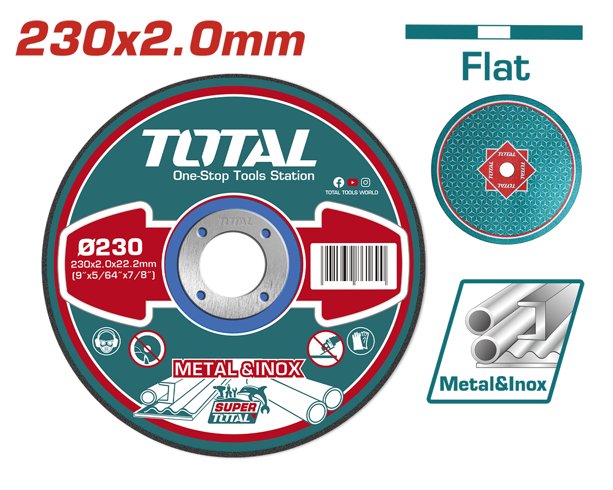 Disc Debitare Metal Total | 230mm | Flex | Taiere Rapida Otel