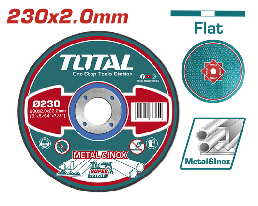 Disc Debitare Metal Total | 230mm | Flex | Taiere Rapida Otel
