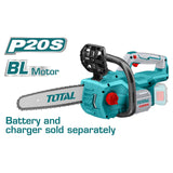 Drujba pe acumulator TOTAL 20V, 12”, motor brushless, 900W, fara acumulator si incarcator
