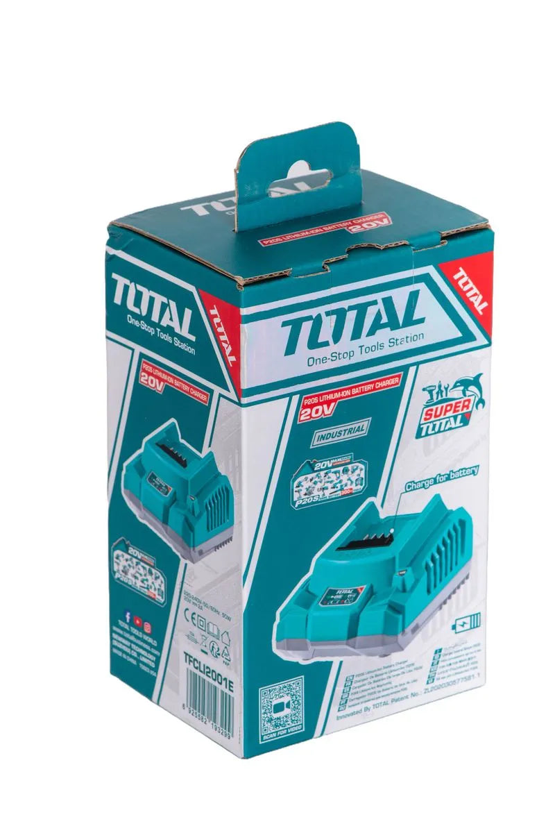 Incarcator rapid TOTAL Industrial 20V, 2A