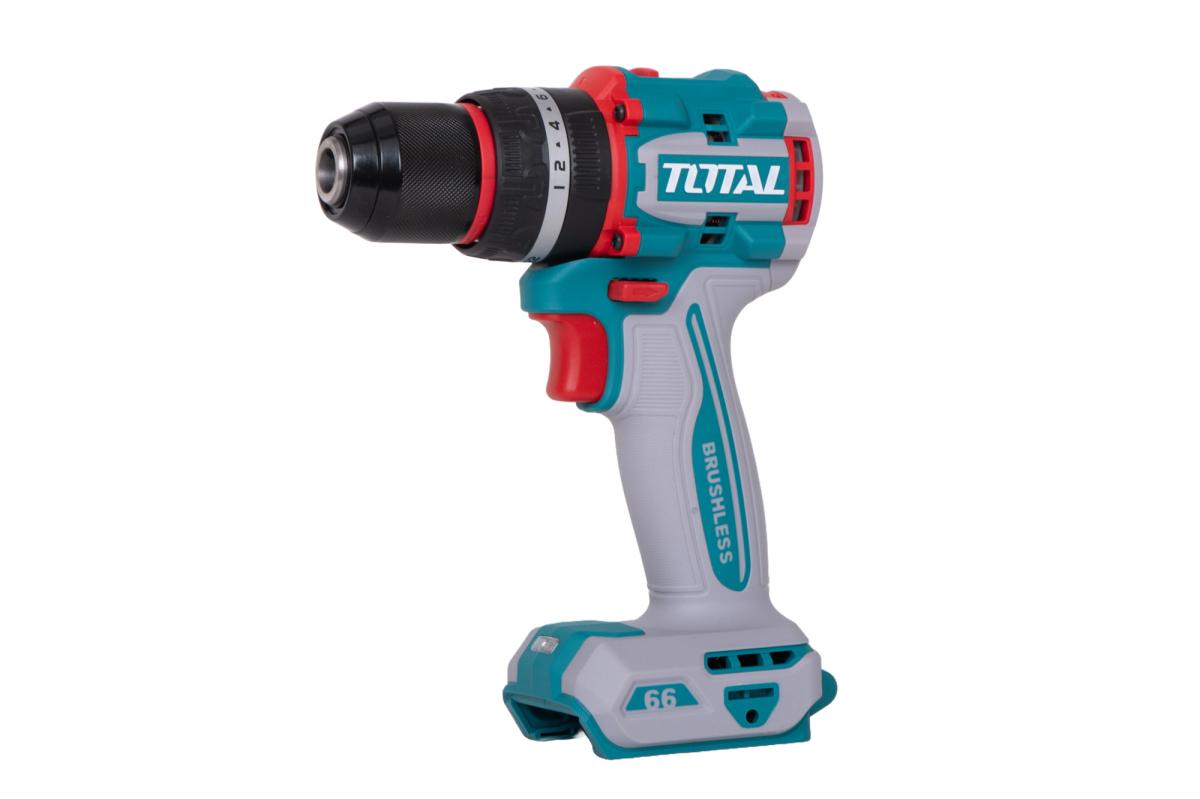 Kit combo TOTAL 20V – fierastrau circular, masina de gaurit cu impact, slefuitor, 2 acumulatori, incarcator