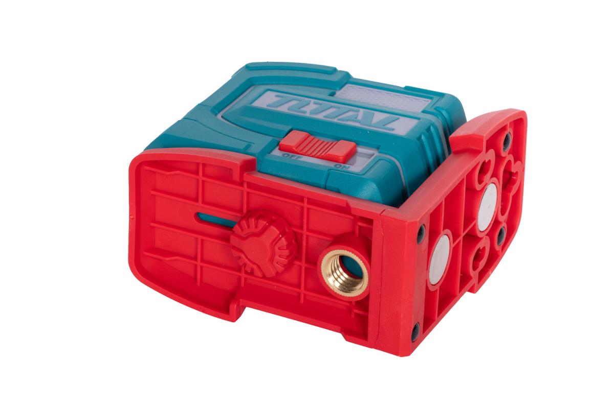 Kit TOTAL nivela laser verde 35 m cu ruleta 5 m