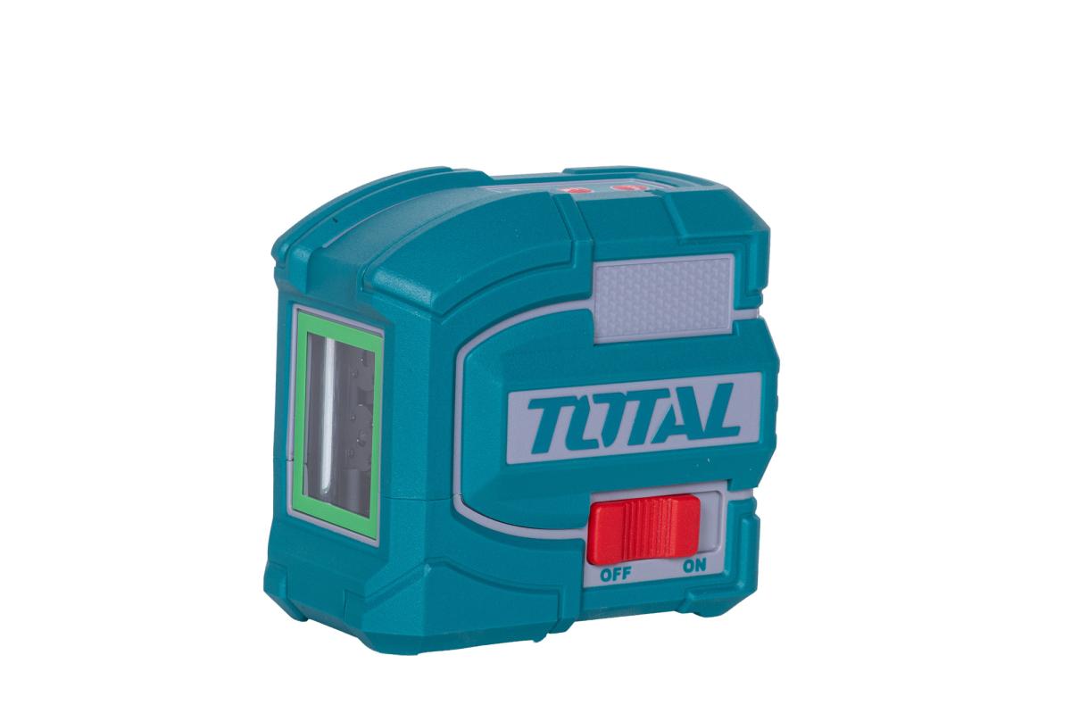 Kit TOTAL nivela laser verde 35 m cu ruleta 5 m