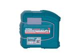Kit TOTAL nivela laser verde 35 m cu ruleta 5 m