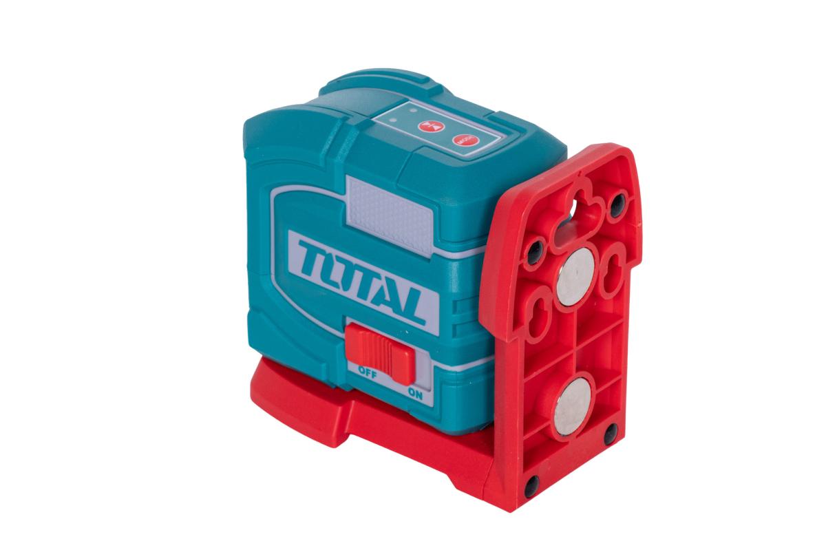 Kit TOTAL nivela laser verde 35 m cu ruleta 5 m