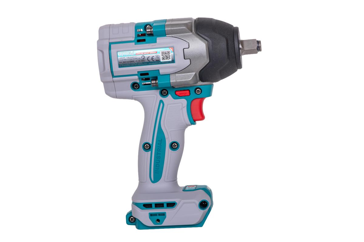 Masina de insurubat cu impact TOTAL 20V, 850 Nm, prindere 1/2”, motor fara perii (FARA acumulator si incarcator)
