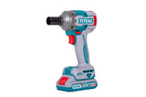 Masina de insurubat cu impact TOTAL 20V, 400 Nm, 1/2”, Brushless (2 acumulatori + incarcator)