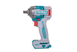 Masina de insurubat cu impact TOTAL 20V, 400 Nm, 1/2”, Brushless (2 acumulatori + incarcator)