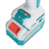 Pistol de insurubat cu impact TOTAL 20V, 1050 Nm, prindere 3/4", 2 acumulatori 5.0Ah, incarcator inclus