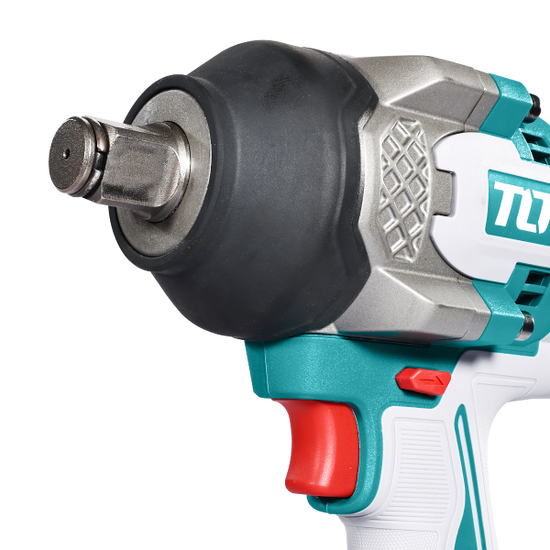 Pistol de insurubat cu impact TOTAL 20V, 1050 Nm, prindere 3/4", 2 acumulatori 5.0Ah, incarcator inclus